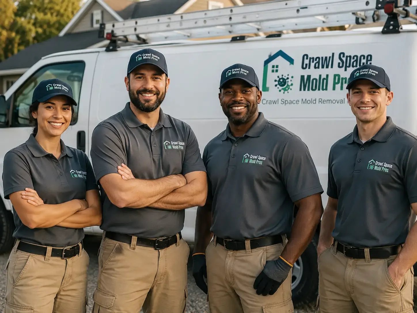 Crawl Space Mold Removal company in Newhall, IA